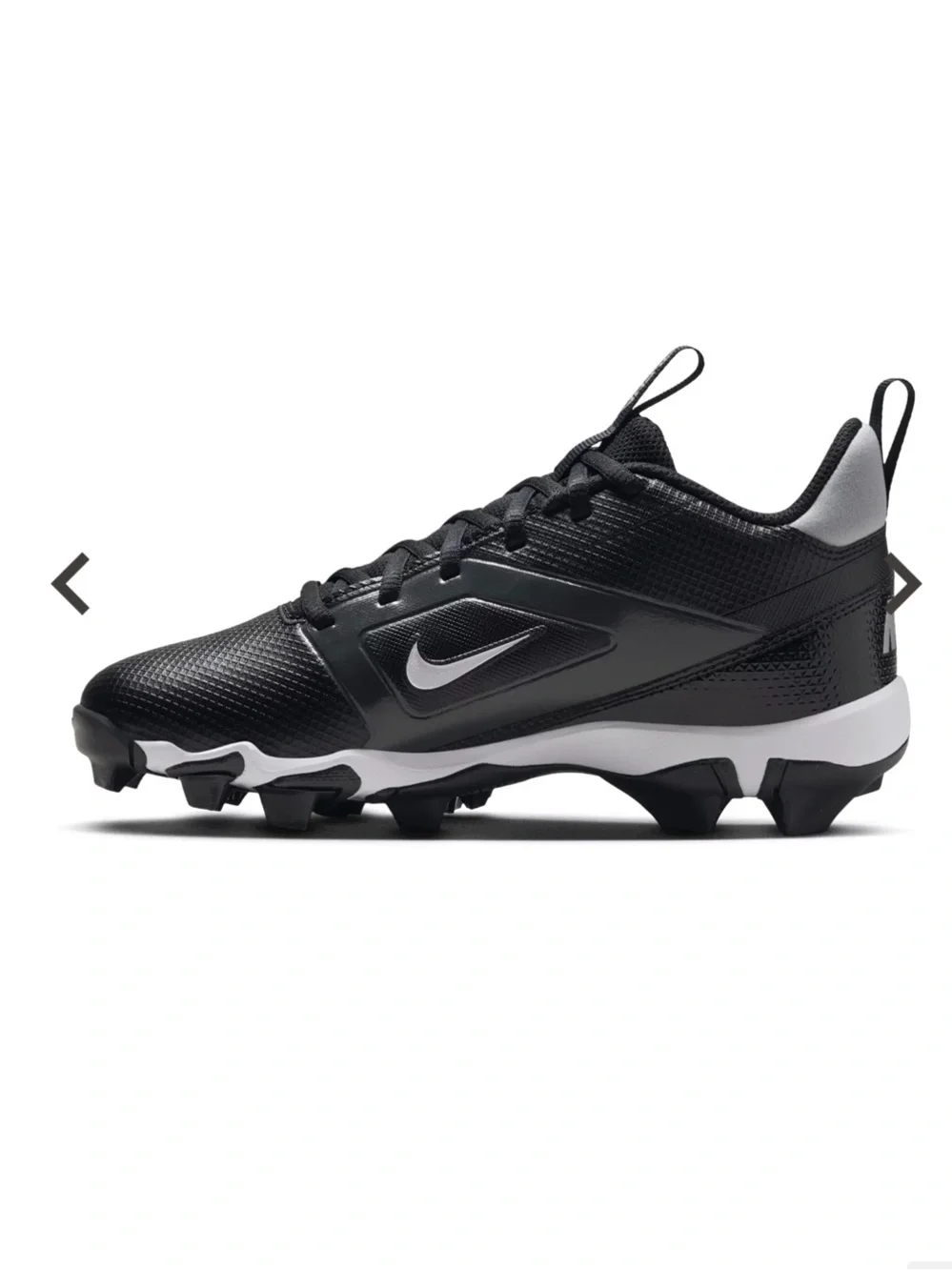 Nike Black/White Kids' Football Cleats for Boys
